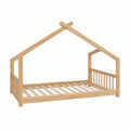 Kiefernholz-Hausbettrahmen für Kinder
