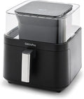 Air Fryer Delay Start 13-Presets, 7QT, Nonstick Interior, Ceramic Technology, Heat to 400°F, 360° Clear Window, Keep Warm, Shake Reminder, GreenPan