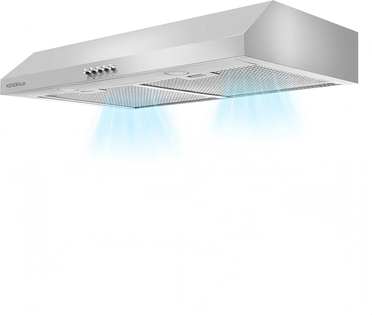 Range Hood 6-Layers, 550 CFM, 30 Inch, 750mm, Touch Controls, 3- Speed Touch Control, 6-Layers Grease Filters