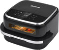 Air Fryer Oven & 11-in-1, 4.5QT, Up to 32 Chicken Wings / 11' Pizza Capacity, 4.5QT 11-in-1 Flat Airfryer with Superior Top and Bottom Airflow Tech