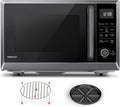 Toshiba Air Fryer Combo, 1.0 Cu.Ft, Stainless Steel, Black