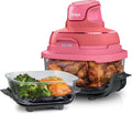 Ninja Crispi Glass 4-in-1 Air Fryer, Cherry Crush, FN101DR