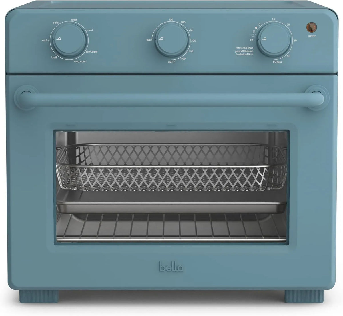 Air Fryer bella 6 Slice, Surf, Hot-Air Countertop Cooker