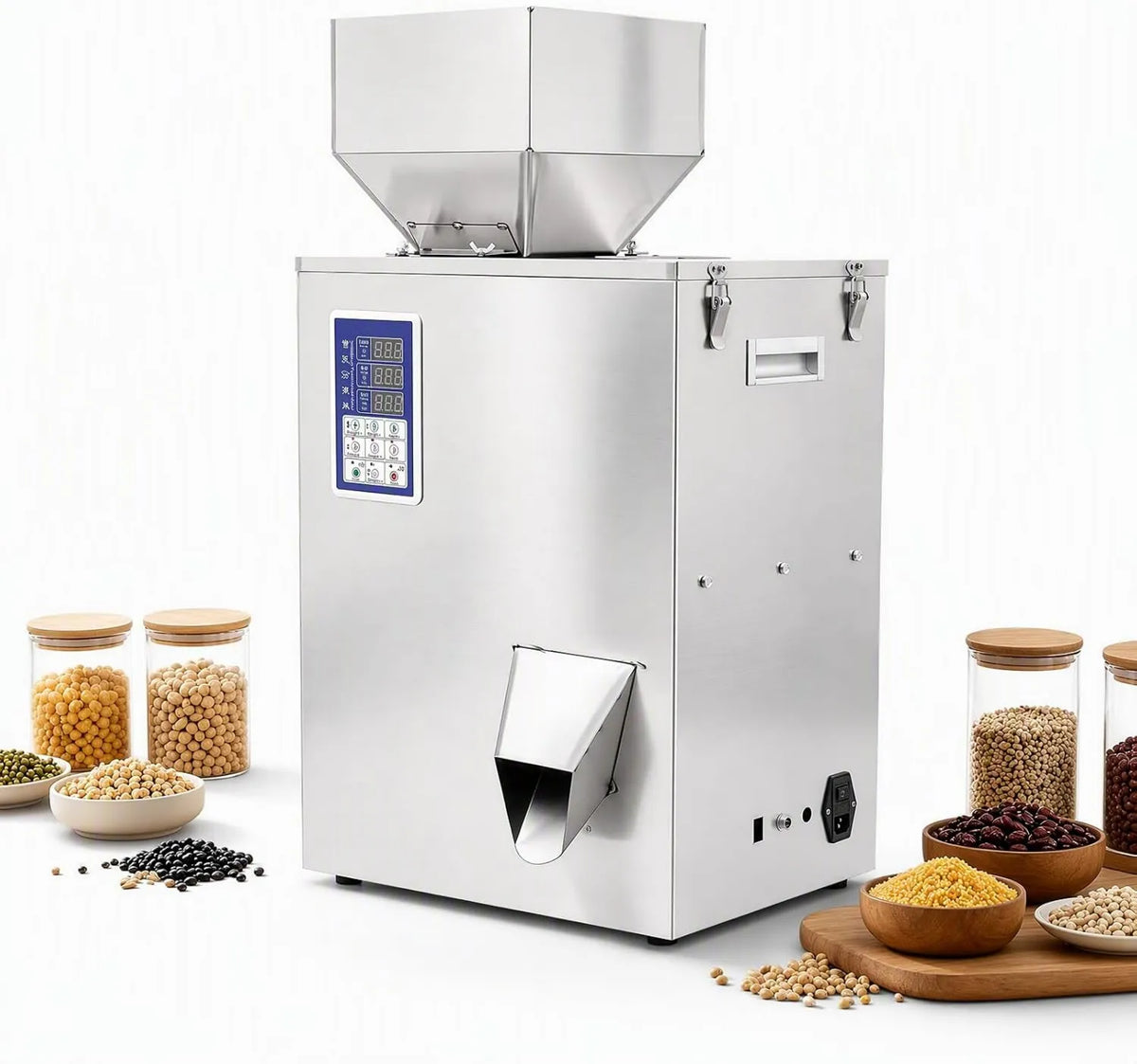 Automatic Weighing Filling Machine 1-500g, 0.3g, 180W, Adjustable Weighing Filler with 0.3g Accuracy