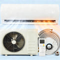 Ductless Mini Split System 9000BTU 115V 450sq.ft, 19 SEER, 0.75 Ton, Heat Pump 0.75 Ton, Cool Up to 450sq.ft, Pre-charged Condenser, Heat Function