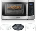 Toshiba 4-in-1 Air Fryer, 1.5 Cu.Ft, 1000W, Hot-Air Countertop Cooker