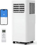 Air Conditioner 3-in-1, 14000 BTU, WiFi, 24H Timer, Compact Portable Design