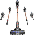 Cordless Stick Vacuum 65-Min, Cordless Design, Anti-Tangle Brush, 580W, 1.8L, 50KPa, 1.8L Large Dust Cup, NADALY