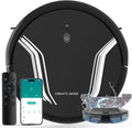 Robot Vacuum and Mop, 2.4G, 5000Pa, WiFi, Remote Control, Vacuuming and Mopping, Vacuum Suction, Low Noise, Hard Floor, Self-Charger, Bagotte