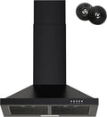 Range Hood, 24 inch, Kitchen Hood, Wall-Mountable, FIREGAS