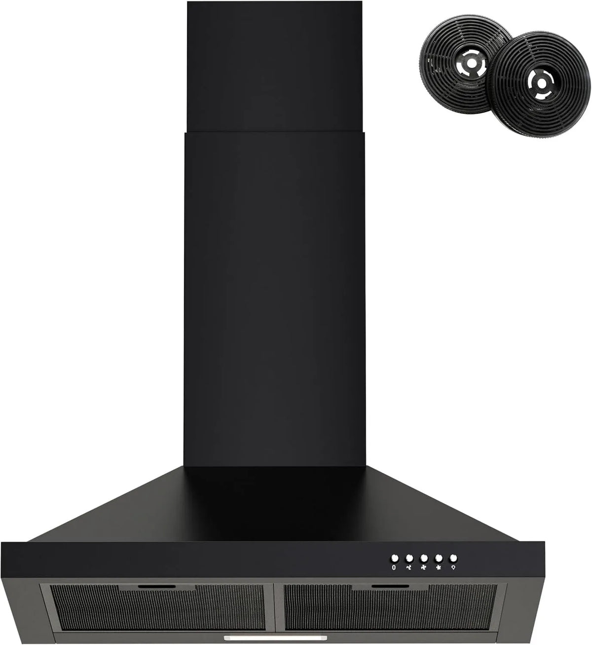 Range Hood, 24 inch, Kitchen Hood, Wall-Mountable, FIREGAS