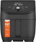 Instant Pot Air Fryer, 6QT, Nonstick Interior, 100+ In-App Recipes, Space Saving, Dishwasher-Safe, Broils & is Quiet, from the Makers of Instant Pot