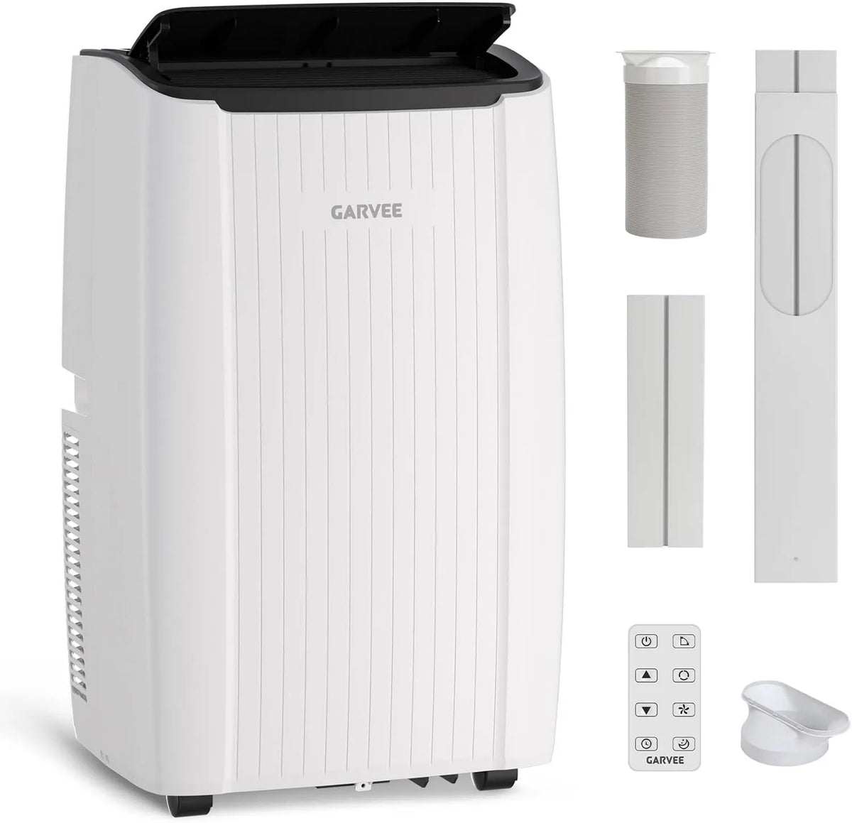 Air Conditioner Garvee 12000 BTU Portable, Remote Control, Compact Portable Design, Portable AC Unit with Dehumidifier