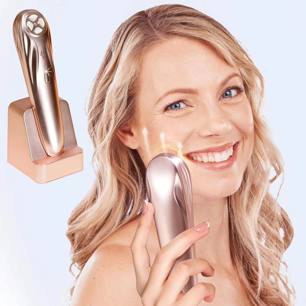 Radio Frequency Skin Care Device, At-Home Use, Compact Portable Design, Radio Frequency Treatment, RF Professional 10 Watts, Firm Skin, Anti Aging