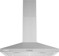 Range Hood, 250 CFM, 30 in, Stainless Steel, Wall-Mountable