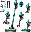 Cordless Stick Vacuum 58KPa/60Mins, Cordless Design, 10-in-1