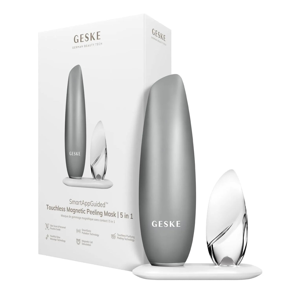 SmartAppGuided™ Touchless Magnetic Peeling Mask 5 in 1, 5-in-1, Touch Controls, Magnetic Face Mask, Pore Cleansing, Clean Skin Glow