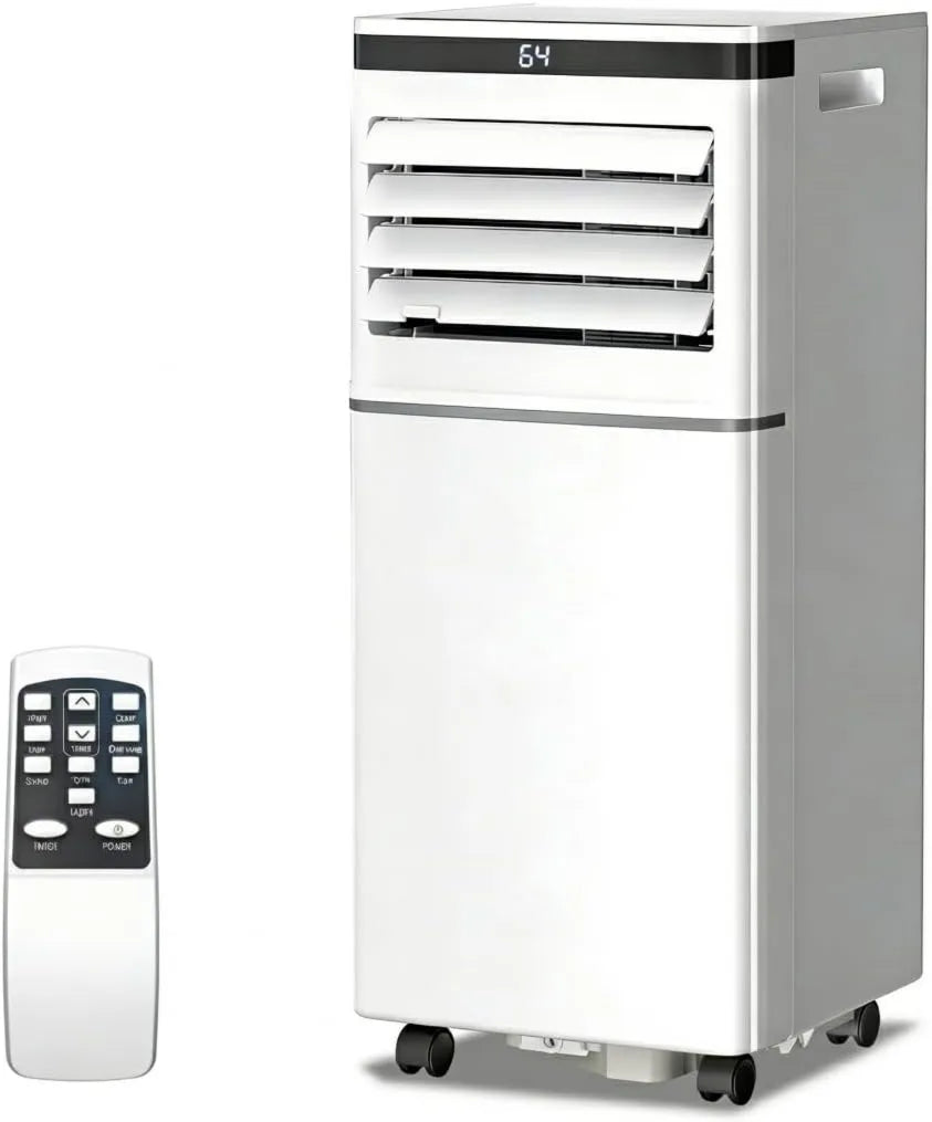 Air Conditioner Electactic 8000 BTU Portable 4-in-1, Remote Control, Timer, Compact Portable Design, Quiet 4-in-1 Portable AC Unit with Cooling