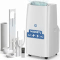 Dehumidifier 3-IN-1, Remote Control, Timer, Compact Portable Design, 14000 BTU, Cools Room Up To 700 sq.ft, Sleep Modes, Suitable for Bedroom