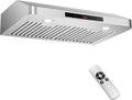 Range Hood 900CFM, 30 Inch, Stainless Steel, ARLIME, Stove Vent Hood