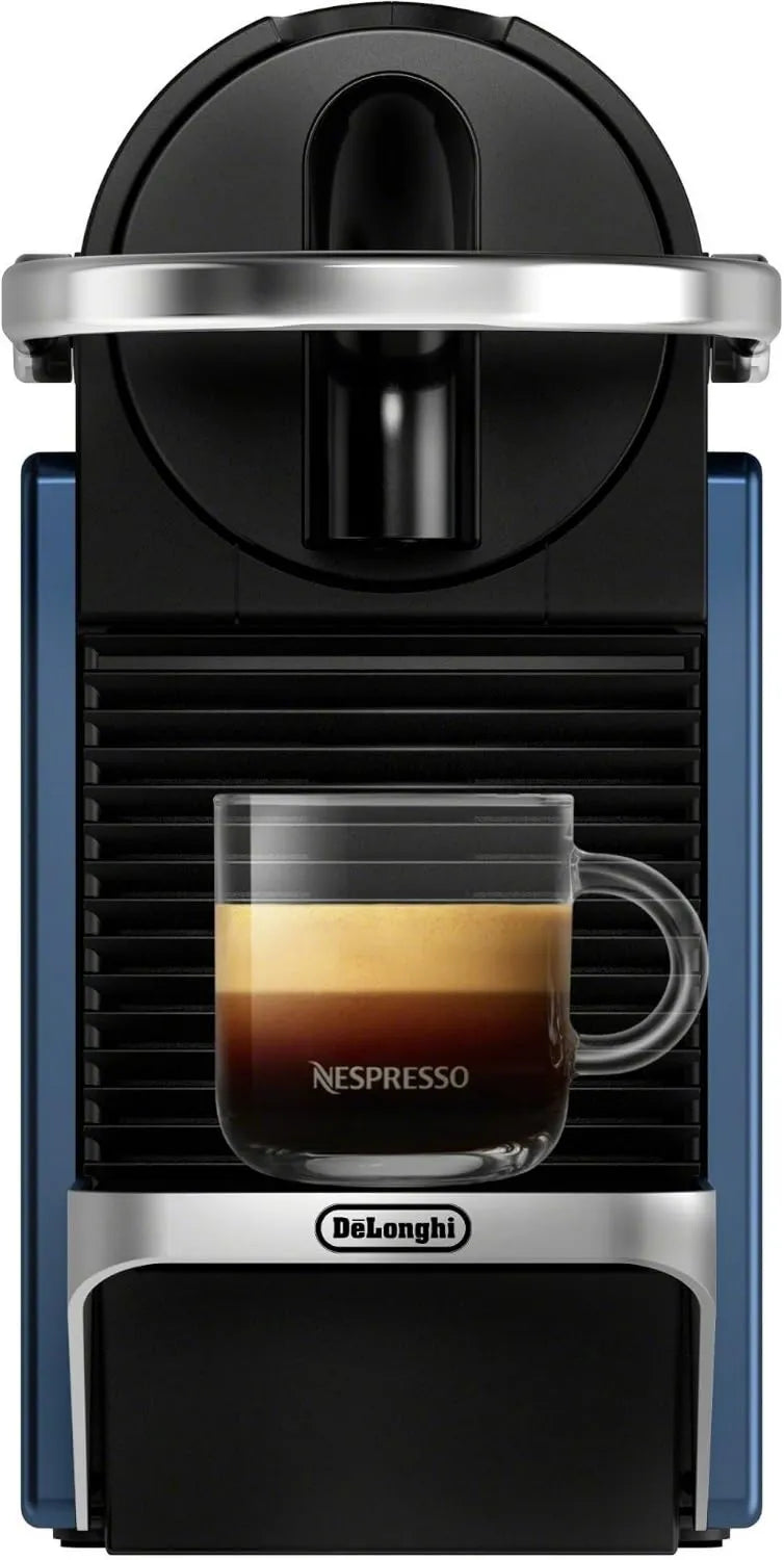De'Longhi Nespresso Original Pixie Espresso Machine, Navy Blue