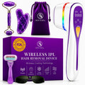IPL Hair Removal Device 24J, Cordless Design, At-Home Use, Laser Hair Reduction, For Bikini Area, For Underarms, Chin & Upper Lip