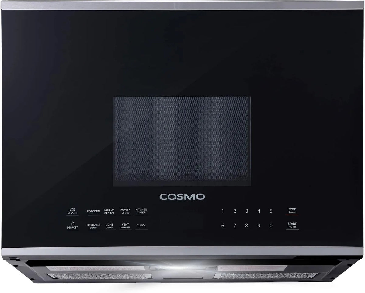 Microwave Oven, 24 in, 1.3 cu ft, Vent Fan, Stainless