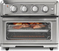Cuisinart Air Fryer 8-in-1, 1800W, Stainless Steel, Timer, Convection Cooking, TOA-55WM, 0.6 Cubic Feet, Broil & Warm
