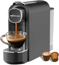 Drip Coffee Maker Mini Espresso Capsule Machine-One Cup 20.29oz, Single-Serve Brewing, 20.29oz Removable Tank