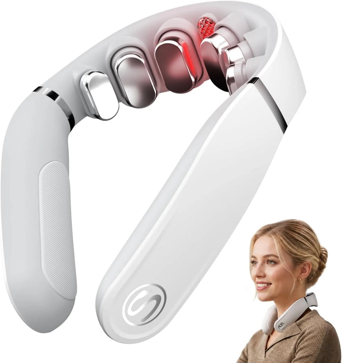 Body Massager GS500, Cordless Design, Heat Function, SKG