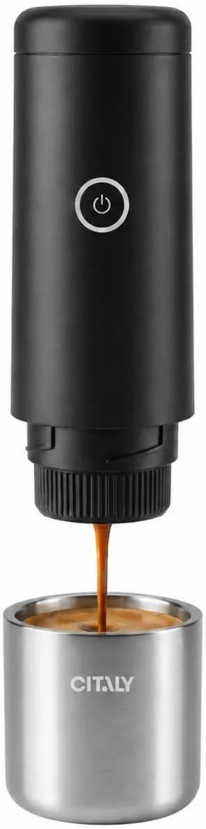 Drip Coffee Maker Self-Heating Travel SUS316, 20 Bar, Compact Portable Design, Heat Function, PD 3.0 Fast Charge, Portable Espresso Machine
