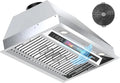 Range Hood 4-Speed, 900 CFM, 30 Inch, Touch Controls, Built-In Installation, Adjustable Lights, 4-Speed Exhaust Fan, Memory Function, BRANO