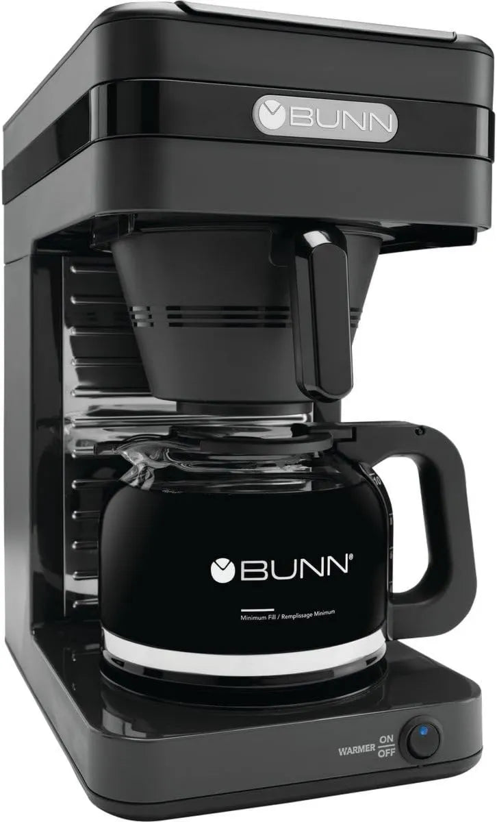Drip Coffee Maker CSB2G, 10-Cup, BUNN, Grey, Automatic Coffee Brewing Machine