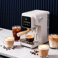 Espresso Machine 40.6oz, Touch Controls, 40.6oz Water Tank, Touchscreen