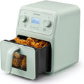 Air Fryer F51, Visible Window, One-Touch Control with LCD Display, BUYDEEM