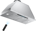 Range Hood IKTCH 30, 900 CFM, 30 inch, Ducted/Ductless Vent Hood, Built-In Installation