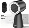 Range Hood 3-Speed, Compact Portable Design, 3-Speed Desktop Exhaust kitchen Vent Fan