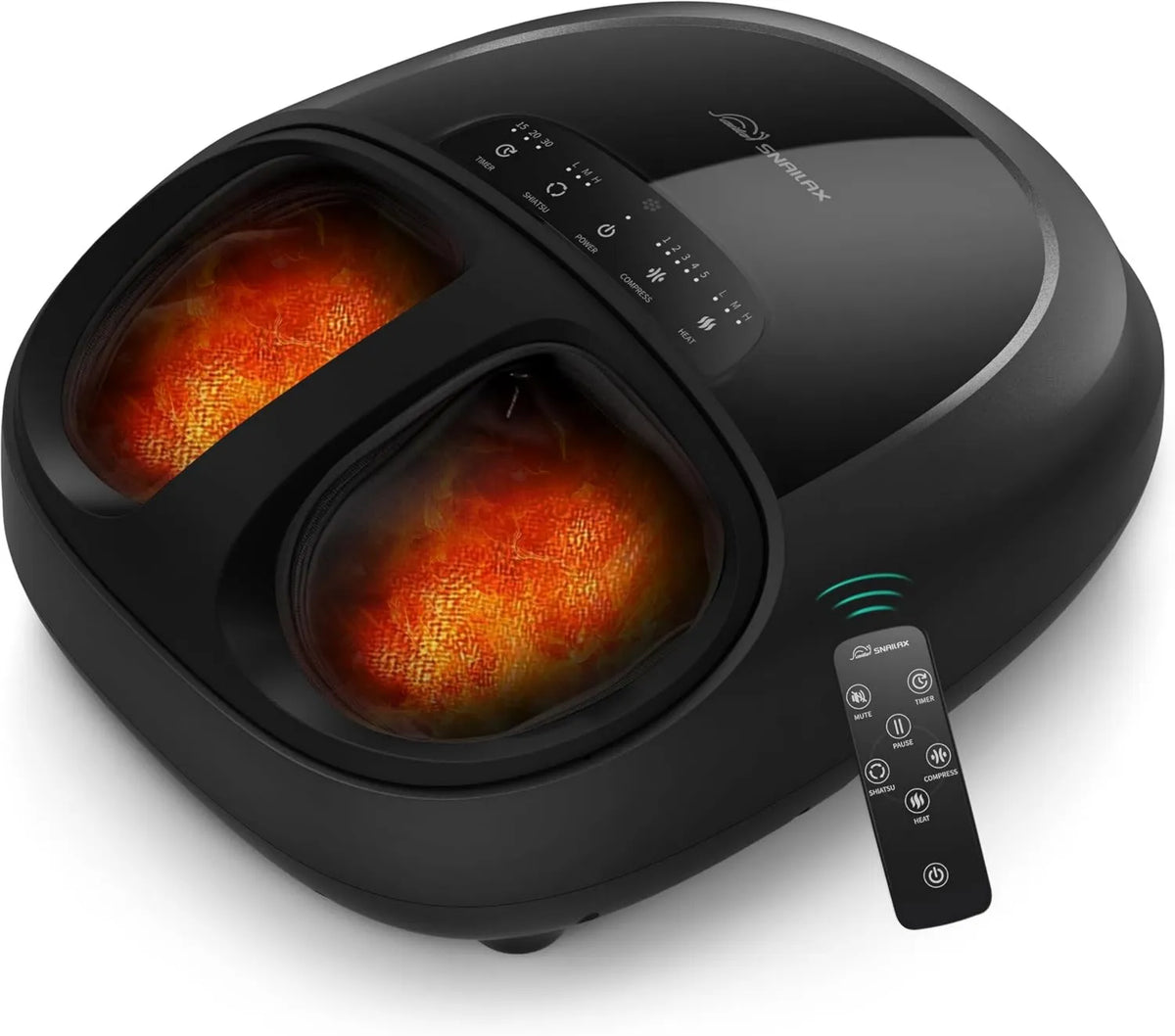 Body Massager Snailax 2026 Upgraded, Shiatsu Massage, Air Compression, Heat Function