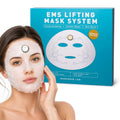 Body Massager, At Home Spa Kit for Face & Jawline, Lifting Mask System + 5 Face Masks Skincare, Conductive Facial Sheet Mask, Rechargeable