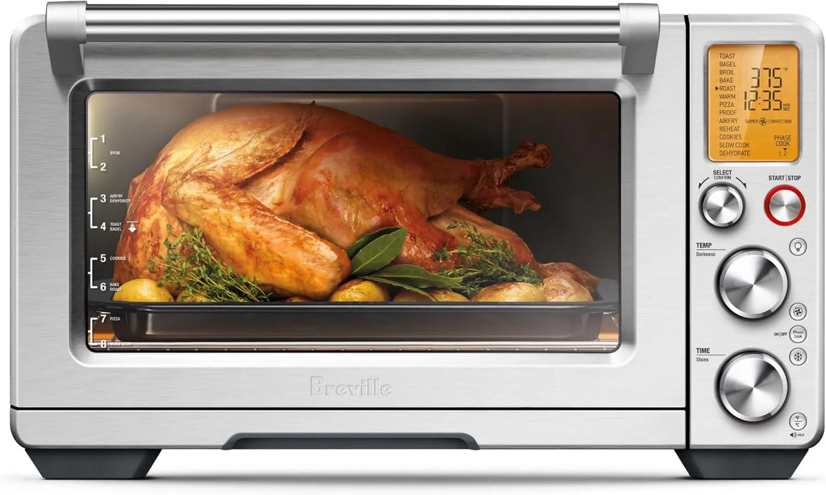 Breville BOV900BSS Air Fryer, Stainless Steel, Brushed