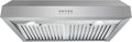 Range Hood UC30, Stainless Steel, 29.5 in, 30 inch, 3-Speed, 3-Speed Fan, Permanent Filters, Kitchen Over Stove Vent, COSMO