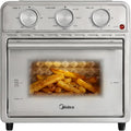 Air Fryer, 12.7 Quarts, Stainless Steel, Midea, Hot-Air Countertop Cooker