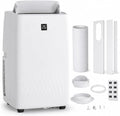 Window Installation Kit 4-in-1, Remote Control, Timer, Compact Portable Design, 14000 BTU, Cools Up to 750 Sq, Quiet Operation