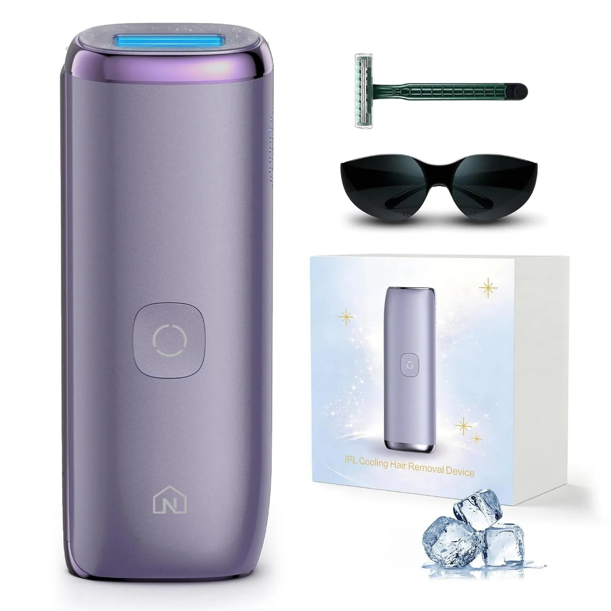 IPL Hair Removal Device 25J, Ice-Cooling Technology, Laser Hair Reduction