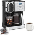 Cuisinart 12-Cup Drip Coffee Maker, Stainless Steel, Automatic Hot & Iced Coffee Machine, Brew Strength Control and Pause, Hot and Iced Brewing