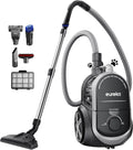 Vacuum Cleaner Bagless Canister, Eureka, Carpet, Household Floor Cleaning Appliance