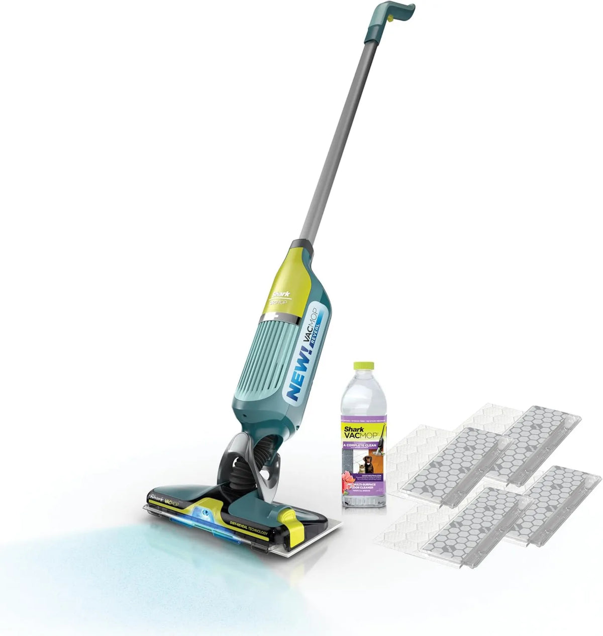 Shark VACMOP Reveal VM401 Cordless Stick Vacuum, Cordless Design