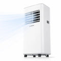 Window Kit White-8500BTU, 3-in-1, Remote Control, Compact Portable Design, Coolblus Portable Air Conditioners, Sleep Mode