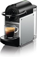 De'Longhi Nespresso Pixie Espresso Machine, 1100ml, Aluminum