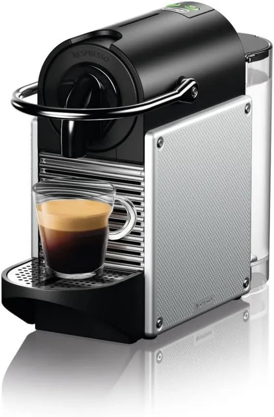 De'Longhi Nespresso Pixie Espresso Machine, 1100ml, Aluminum